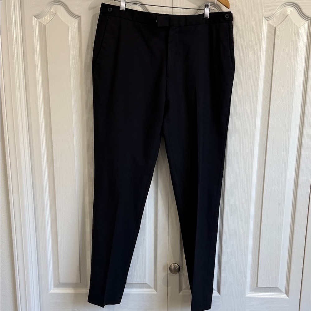 Reiss Charcoal and Light Gray Fabric